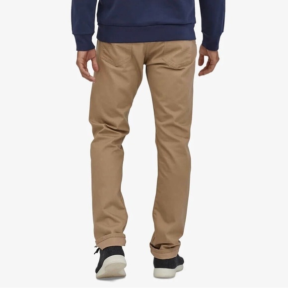 Patagonia Men's Performance Twill Jeans, Mojave Khaki - Picture 2 of 6